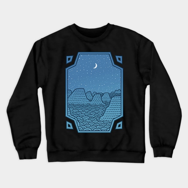 The Pillars of the Heavens Crewneck Sweatshirt by Pockets